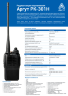 Портативная рация Аргут РК-301Н UHF (RU51025) тональный набор (DTMF) и виброзвонок