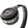 Наушники беспроводные TurboSky WH-02 BLACK. Гарнитура bluetooth TurboSky WH-02 BLACK. Наушники накладные черные.
